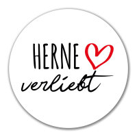 Aufkleber Herne verliebt 10cm Sticker