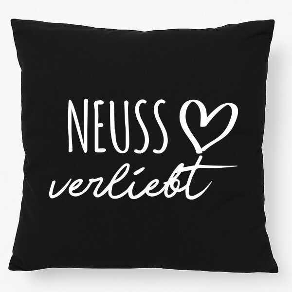 Kissen Neuss verliebt 40x40cm