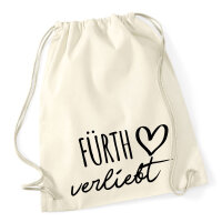 Turnbeutel Fürth verliebt 12 Liter