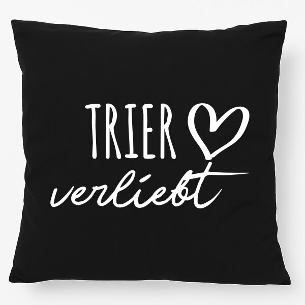Kissen Trier verliebt 40x40cm
