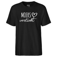 Herren T-Shirt Moers verliebt Größe S-3XL