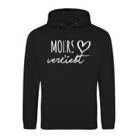 Unisex Hoodie Moers verliebt Größe S-3XL