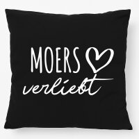 Kissen Moers verliebt 40x40cm