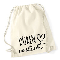 Turnbeutel Düren verliebt 12 Liter