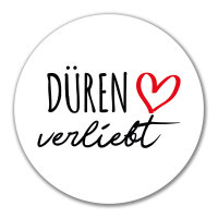 Aufkleber Düren verliebt 10cm Sticker