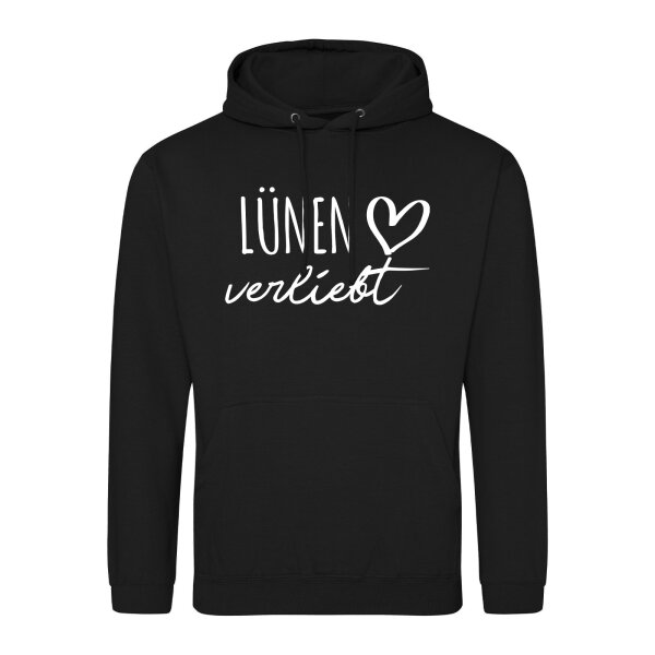 Unisex Hoodie Lünen verliebt Größe S-3XL