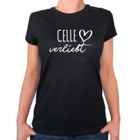Damen T-Shirt Celle verliebt Größe XS-XXL