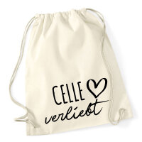 Turnbeutel Celle verliebt 12 Liter
