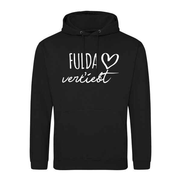 Unisex Hoodie Fulda verliebt Größe S-3XL