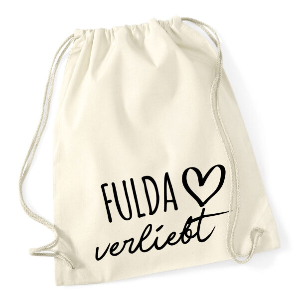 Turnbeutel Fulda verliebt 12 Liter