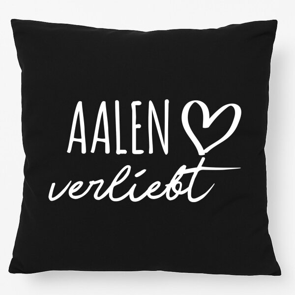 Kissen Aalen verliebt 40x40cm