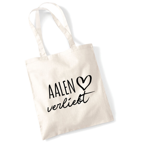 Jutebeutel Aalen verliebt 10 Liter
