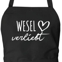 Schürze Wesel verliebt