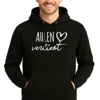 Unisex Hoodie Ahlen verliebt Größe S-3XL