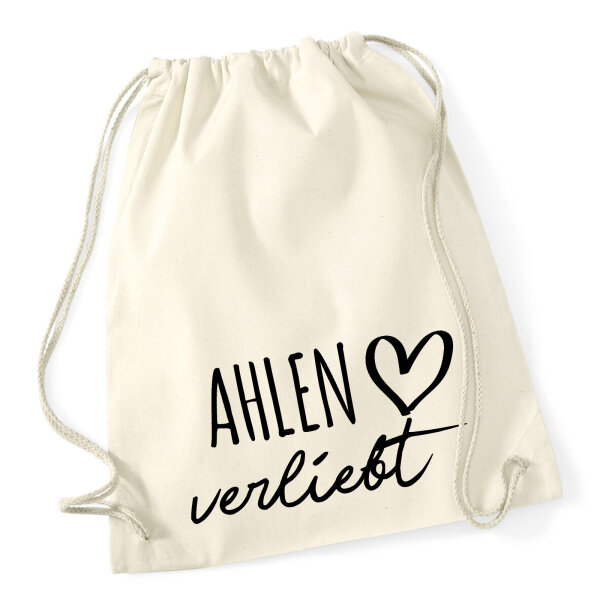 Turnbeutel Ahlen verliebt 12 Liter