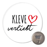 Magnet Kleve verliebt 59mm Kühlschrankmagnet Flaschenöffner