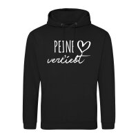 Unisex Hoodie Peine verliebt Größe S-3XL