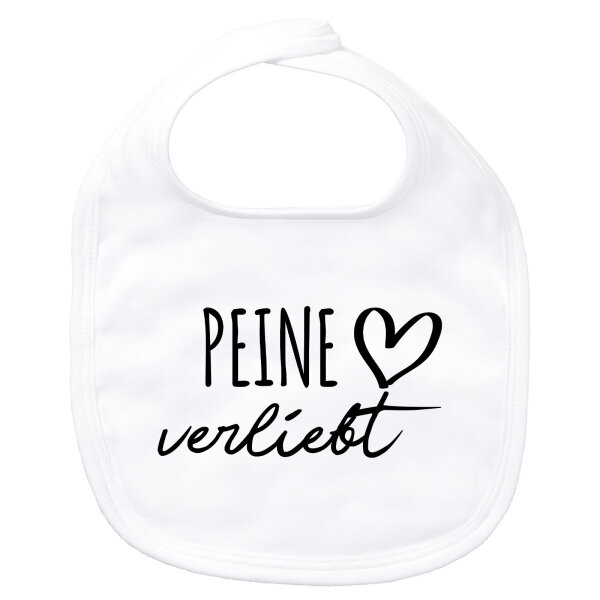 Baby Lätzchen Peine verliebt