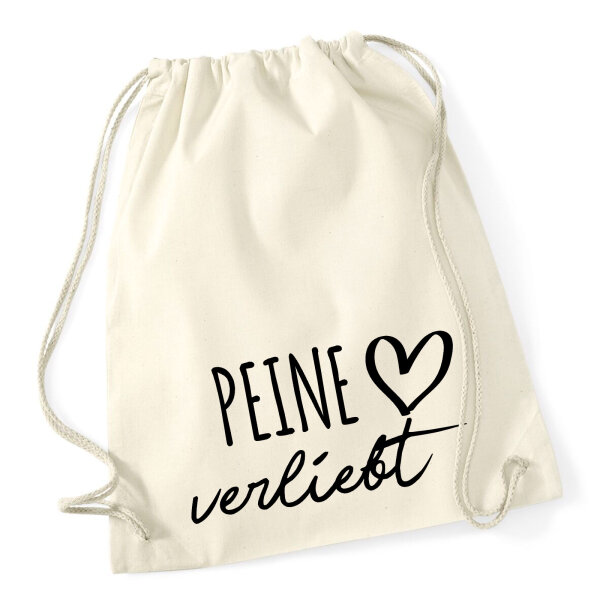 Turnbeutel Peine verliebt 12 Liter