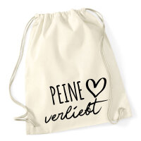 Turnbeutel Peine verliebt 12 Liter