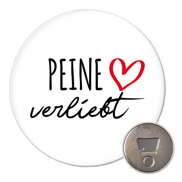 Magnet Peine verliebt 59mm Kühlschrankmagnet Flaschenöffner