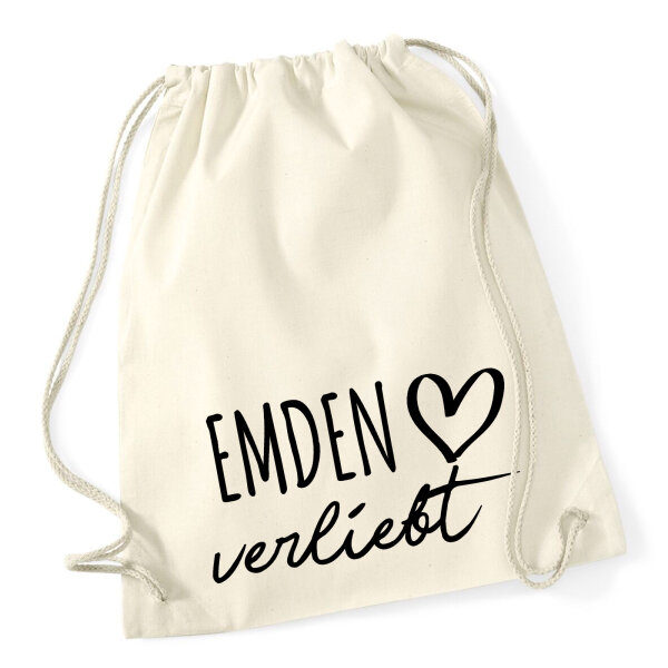 Turnbeutel Emden verliebt 12 Liter