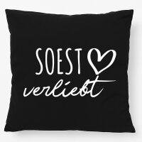 Kissen Soest verliebt 40x40cm