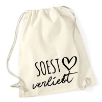 Turnbeutel Soest verliebt 12 Liter