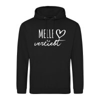 Unisex Hoodie Melle verliebt Größe S-3XL