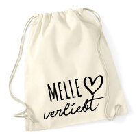 Turnbeutel Melle verliebt 12 Liter