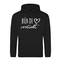 Unisex Hoodie Bünde verliebt Größe S-3XL