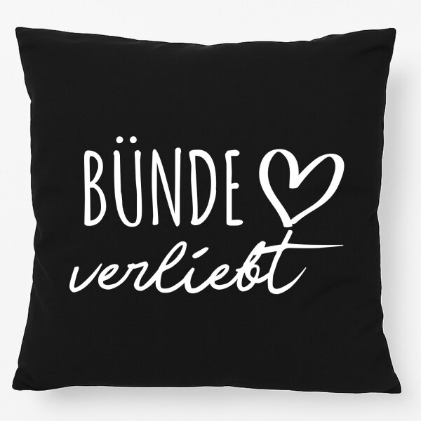 Kissen Bünde verliebt 40x40cm