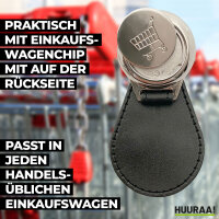 Anhänger Bünde verliebt Metall mit Kunstleder