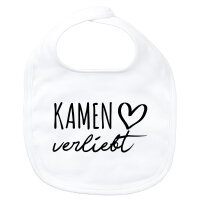 Baby Lätzchen Kamen verliebt