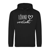 Unisex Hoodie Löhne verliebt Größe S-3XL