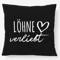 Kissen Löhne verliebt 40x40cm