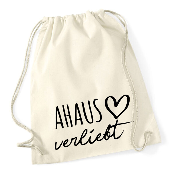 Turnbeutel Ahaus verliebt 12 Liter