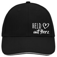 Cappy Mütze Held mit Herz