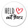 Aufkleber Held mit Herz 10cm Sticker