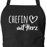 Schürze Chefin mit Herz