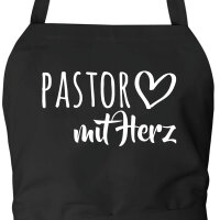 Schürze Pastor mit Herz