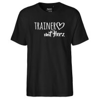 Herren T-Shirt Trainer mit Herz Größe S-3XL