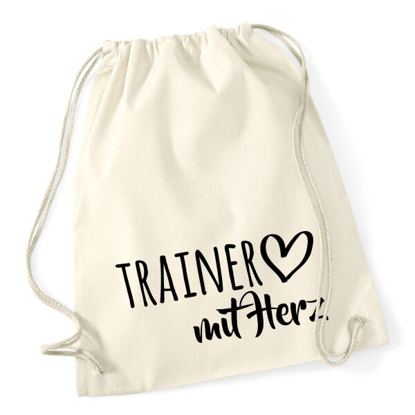 Turnbeutel Trainer mit Herz 12 Liter