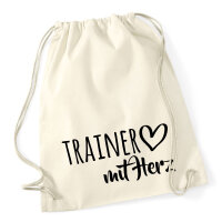 Turnbeutel Trainer mit Herz 12 Liter