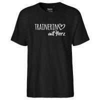 Herren T-Shirt Trainerin mit Herz