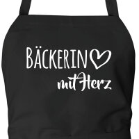 Schürze Bäckerin mit Herz