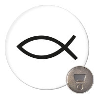 Magnet Fische Symbol 59mm Kühlschrankmagnet...