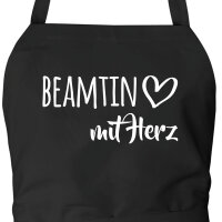 Schürze Beamtin mit Herz