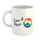 Kaffeetasse Love & Peace Liebe Weiß 330ml