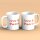 Kaffeetasse Love & Peace 70s Weiß 330ml